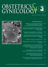 Obstetrics & Gynecology - Editors’ Picks