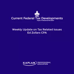 Current Federal Tax Developments