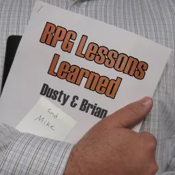 RPG Lessons Learned Podcast artwork