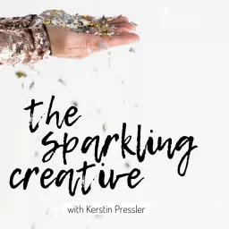 the sparkling creative Podcast artwork