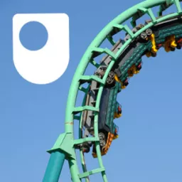 Rollercoaster design - for iPad/Mac/PC Podcast artwork