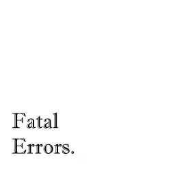 Fatal Errors Podcast artwork