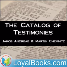 The Catalog of Testimonies by Jakob Andreae