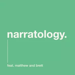 narratology. Podcast artwork