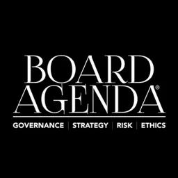 Board Agenda: Podcast artwork
