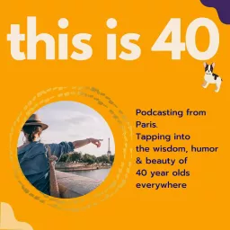 This is 40! Podcast artwork