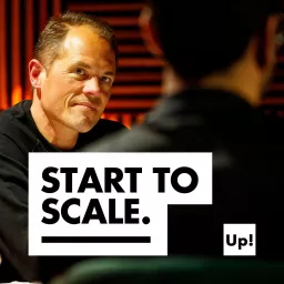 Start to scale. Startup and Scale-up Founder Stories. Podcast artwork