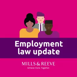 Employment law update podcast artwork