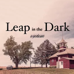 Leap in the Dark: a podcast artwork