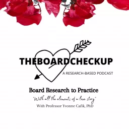 THEBOARDCHECKUP: A RESEARCH-BASED PODCAST artwork
