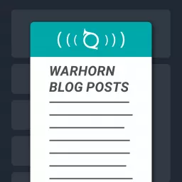 Warhorn Blog Posts Podcast artwork