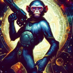 The Exciting Adventures of Space Monkey: a sci-fi radio play Podcast artwork