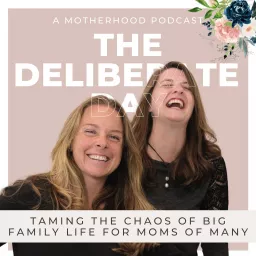 The Deliberate Day Podcast | Taming the chaos of big family life for moms of many artwork