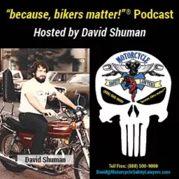 “because, bikers matter!” ® Podcast artwork