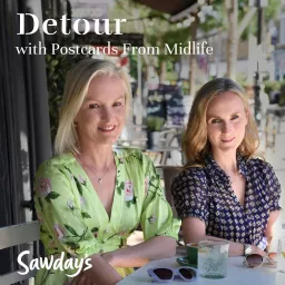 Detour with Postcards from Midlife Podcast artwork