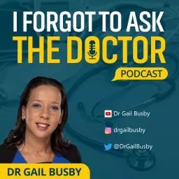 I forgot to ask the doctor Podcast artwork