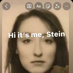 Hi, it’s me, Stein. Podcast artwork