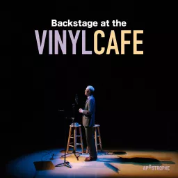 Backstage at the Vinyl Cafe