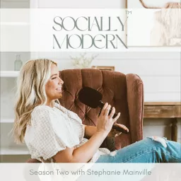 Socially Modern™ with Stephanie Mainville | A Show for Real Estate Agents to Learn About Modern Social Media Trends and Strategies Podcast artwork