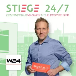 Stiege 24/7 - Gemeindebau Magazin mit Alex Scheurer Podcast artwork