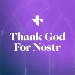 Thank God for Nostr Podcast artwork
