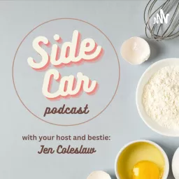 SideCar Podcast, with Jen Coleslaw artwork
