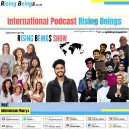 Rising Beings Podcast artwork