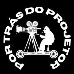 Por trás do projetor