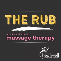The Rub: a podcast about massage therapy artwork