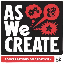 AS WE CREATE Podcast artwork