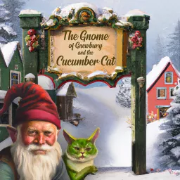 The Gnome of Gnewbury and the Cucumber Cat Podcast artwork