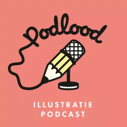 Podlood, een illustratie Podcast artwork
