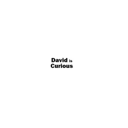 David is Curious Podcast artwork