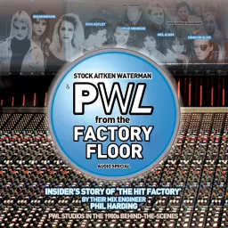 Stock Aitken Waterman & PWL ‘From The Factory Floor’ Podcast artwork