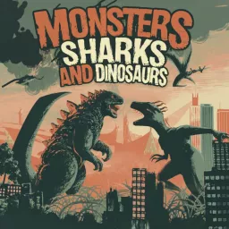 Monsters Sharks and Dinosaurs Podcast artwork