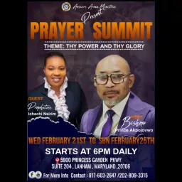 Prayer Summit: Thy Power and Thy Glory February 21st-25th 2024 Podcast artwork