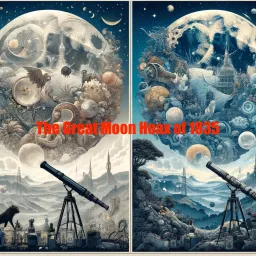 The Great Moon Hoax of 1835 Podcast artwork