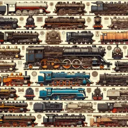 100 Famous Trains in the World