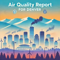 Daily Air Quality Report for Denver CO