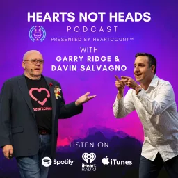 Hearts Not Heads Podcast, presented by Heartcount™ artwork