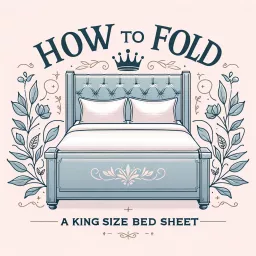 How to fold a King size Bed sheet