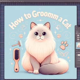 How to groom a cat