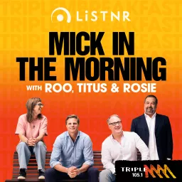 Mick in The Morning with Roo, Titus and Rosie