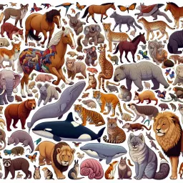 100 Types of Mammals