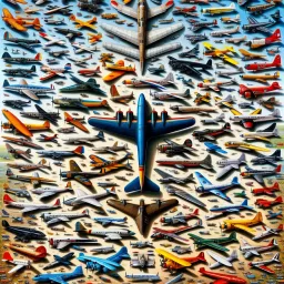 100 Types of Planes